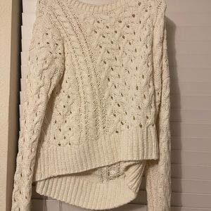 Cream butter sweater from Nordstrom